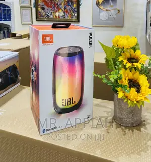 Original JBL Pulse 5 Rechargeable Speaker,Black.