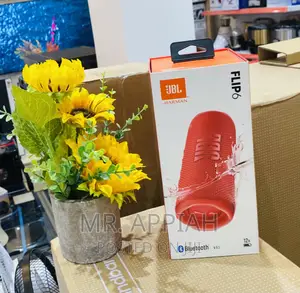 Shop Quality JBL Flip 6 Rechargeable Speaker(Red).