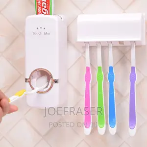 Toothpaste Dispenser and Holder
