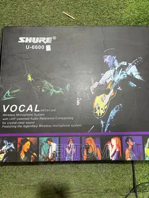 Shure U-6600 4in1 Cordless Microphone