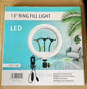 13 Inches Ring Light + Stand