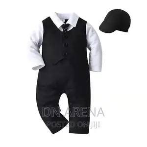 Baby Boys Gentleman Baptism Christening Formal Suit 
Set