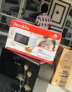 Electric Decaklia 20 Liters Countertop White Microwave