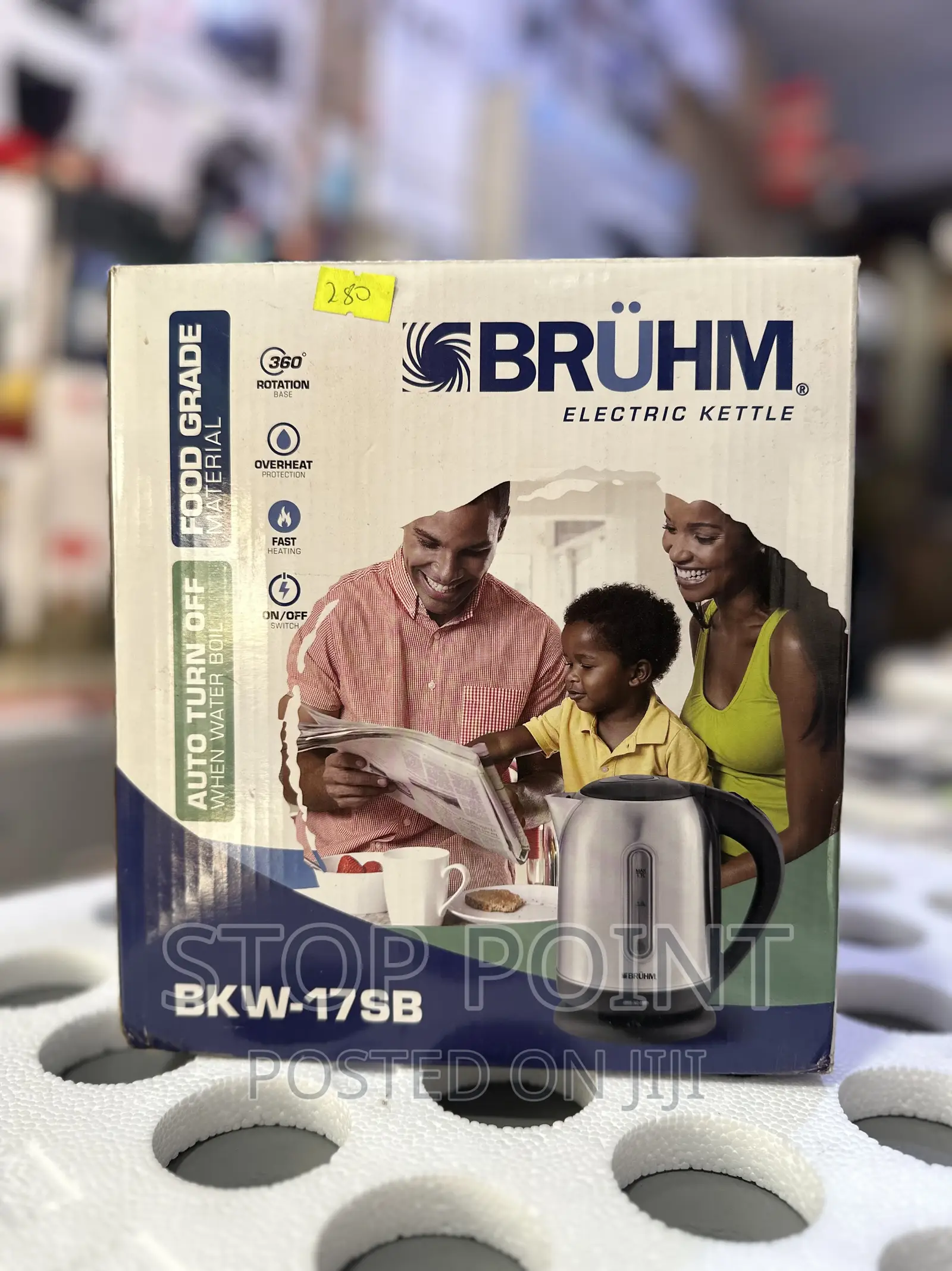 Bruhm Stainless Steel Kettle