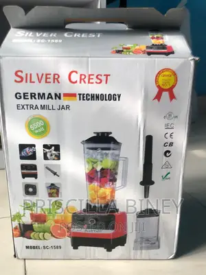 2in1 Sliver Crest Blender