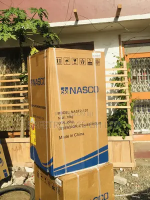 Topfreezer Nasco Nasf2-120 Doubledoor Gray Fridge Electric