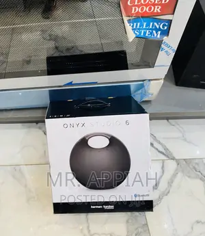 Authentic Onyx Studio 6 Rechargeable Bluetooth Speaker.