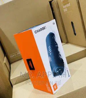 Long Lasting JBL(Blueblack)Charge 5 Waterproof Speaker