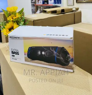 Authentic Sony SRS-Xb33Rechargeable Bluetooth Speaker,Black