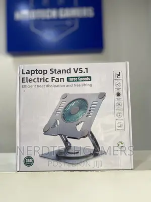 LAPTOP Stand V5.1 With Electric Fan