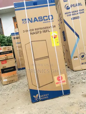 Doubledoor Topfreezer Gray Nasf2-16fl Nasco Fridge Electric