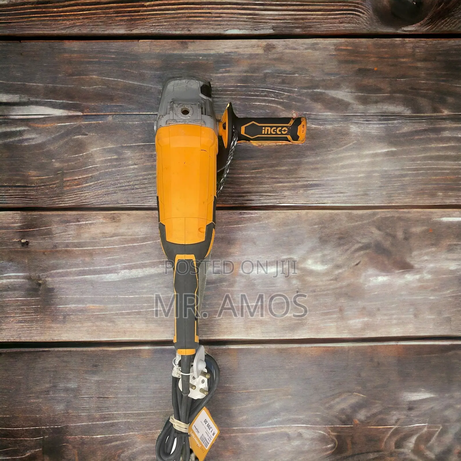 2400 Watt 9 Inches Angle Grinder With Auxiliary Handle - Ag24008