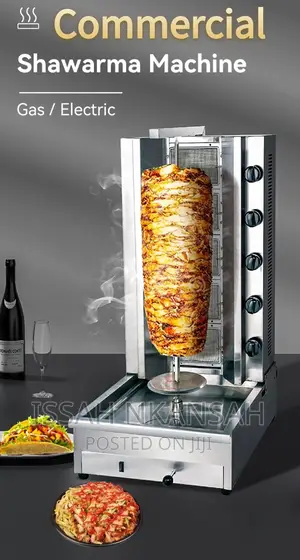 5 Knot Big Size Gas Shawarmer Machine