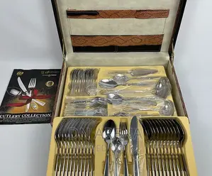 Cutlery Set - 72 Piece Exquisite Expensive Stainless Steel