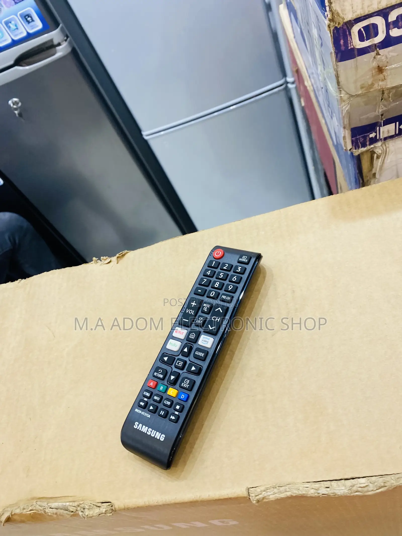 High Quality Samsung Remote Control(Black).