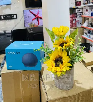 Shop Original Echo Dot 5 Gen Rechargeable Speaker,Blacn