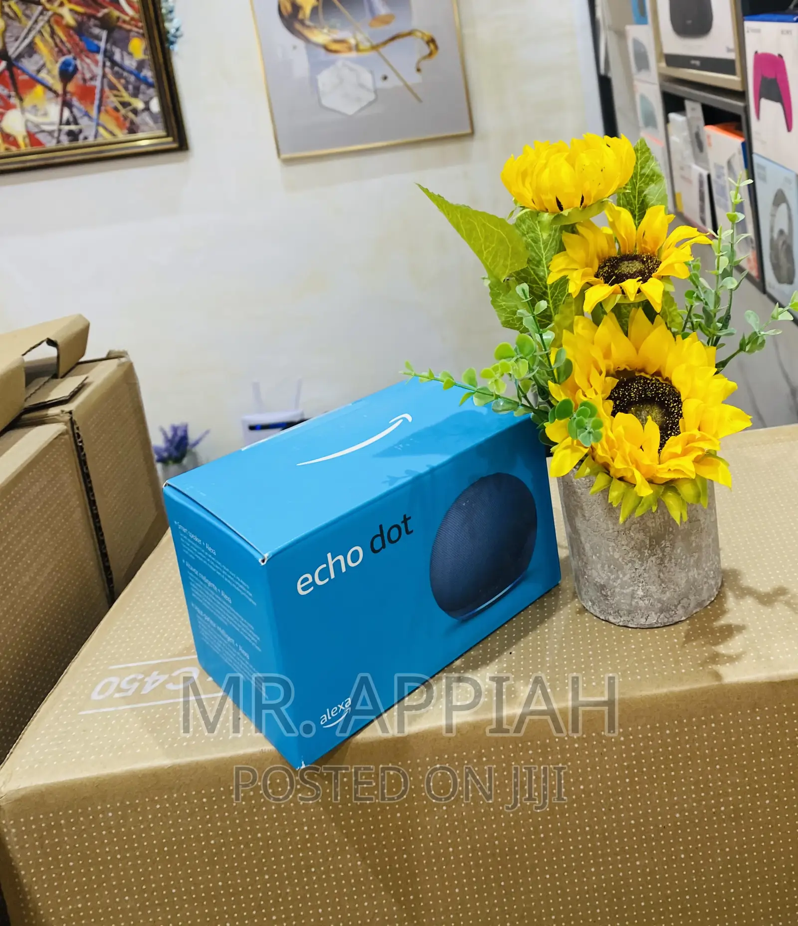 Shop Quality Echo Dot 5 Gen Rechargeable Speaker,Black.