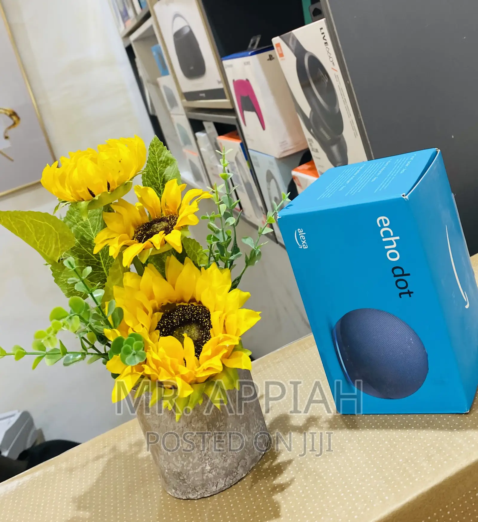 Shop Authentic Echo Dot 5 Gen Rechargeable Speaker,Black