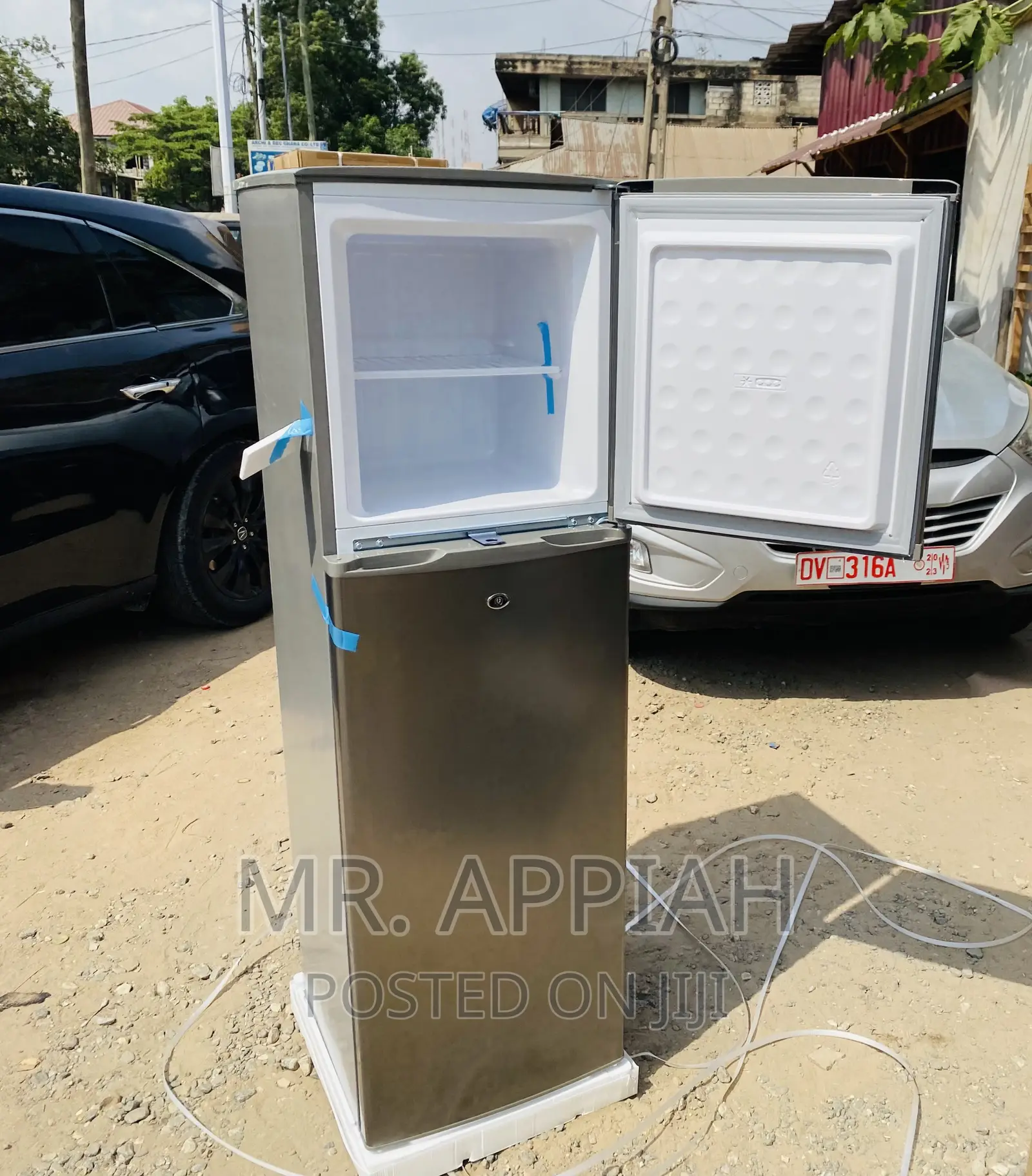 Authentic Pearl(Gray)Double Door Electric Refrigerator.