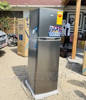 Fabulous(Gray)Pearl 166ltr Double Door Electric Fridge.