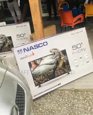 Digital 50 Inches Glossy Led Full HD Nasco Electric Black Tv
