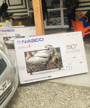 Black Nasco Digital 50 Inches Electric Full HD Glossy Led Tv