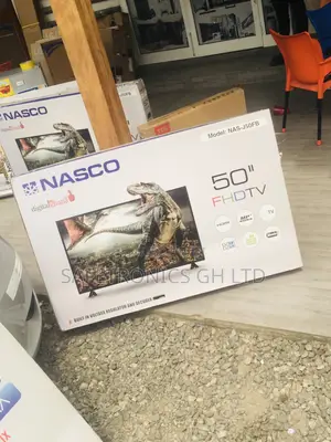 Full HD Nasco Electric 50 Inches Glossy Led Black Digital Tv