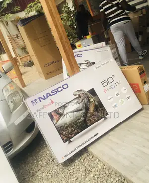 Electric Nasco Black 50 Inches Glossy Led Digital Full HD Tv