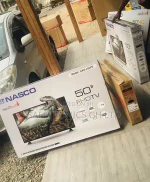 Digital 50 Inches Glossy Led Nasco Black Full HD Electric Tv