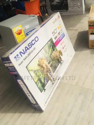 50 Inches Glossy Black Smart Nasco Electric Led Tv