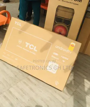 43 Inches Glossy Led Black Electric P635 Smart TCL Tv