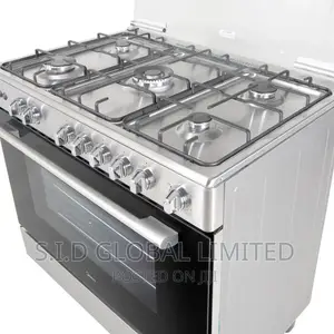 Midea 5 Burner Gas Cooker With Oven/Grill 60x90cm 36LMG5G030