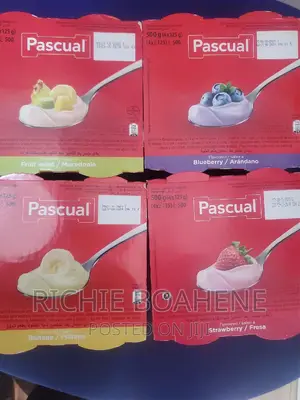 Pascual Banana, Strawberry, Blueberry, Fruit Salad