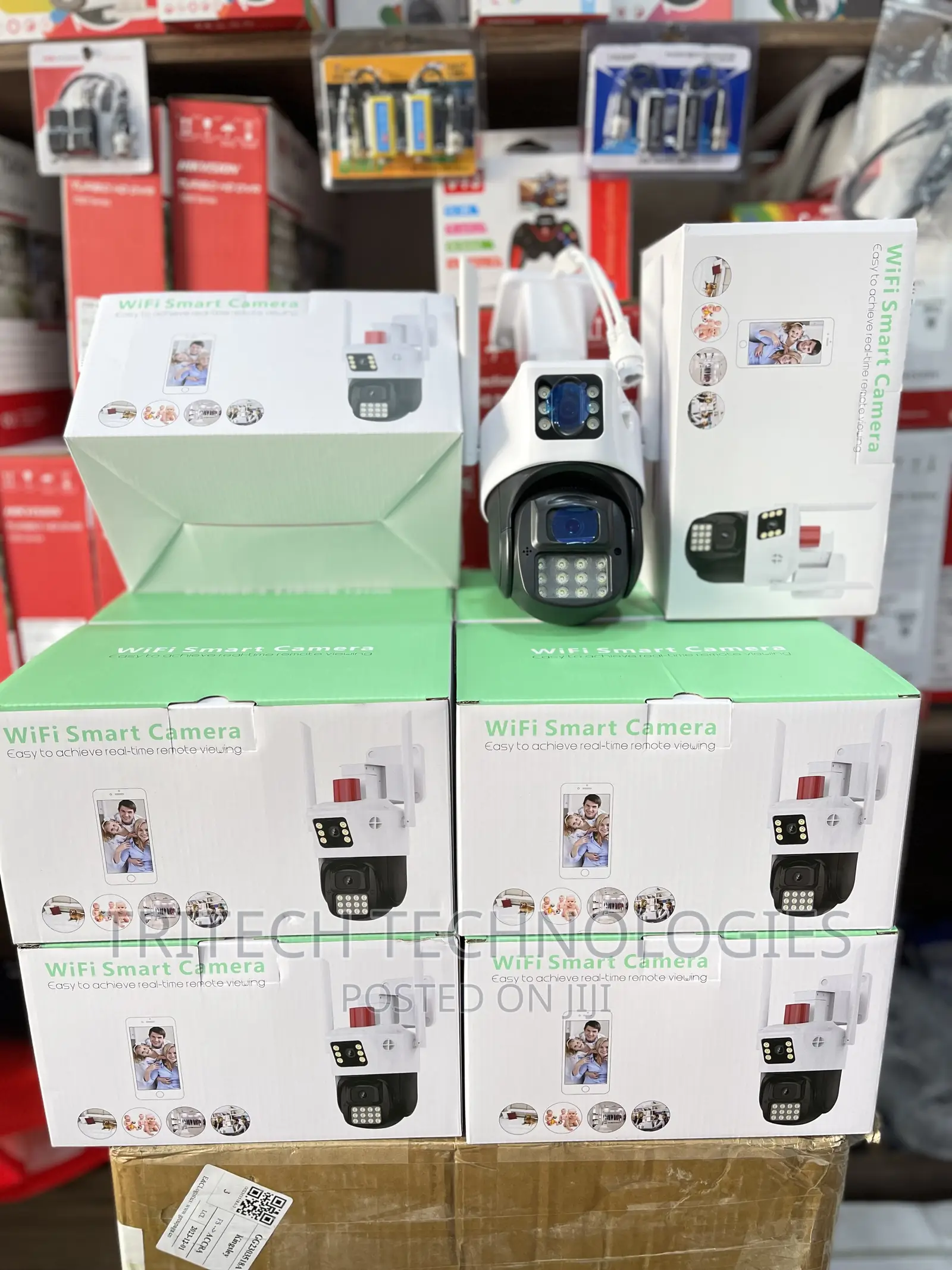 6mp Super HD Dual Lens Wi-Fi PTZ Camera (3.5 Inch)