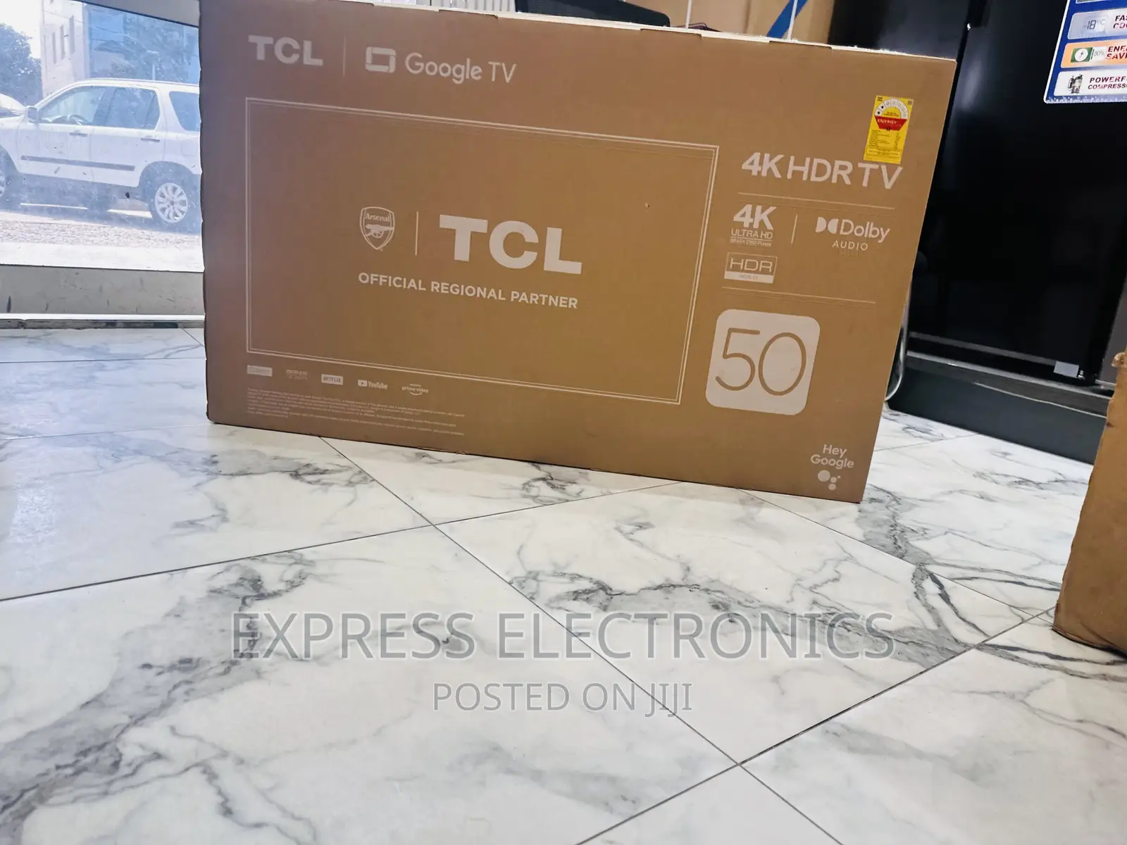 Sleek Design TCL 50”P735 UHD Smart 