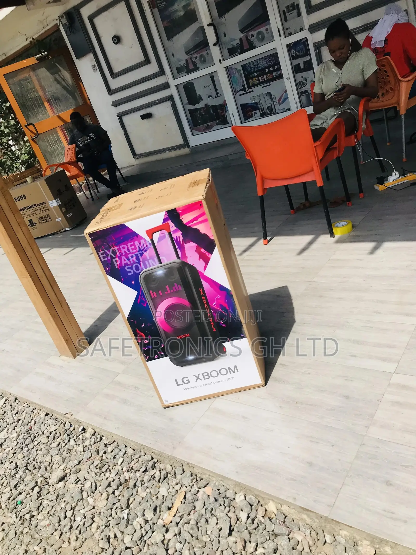 Electric Bluetooth Wireless Black XL7S LG Reliable Speaker