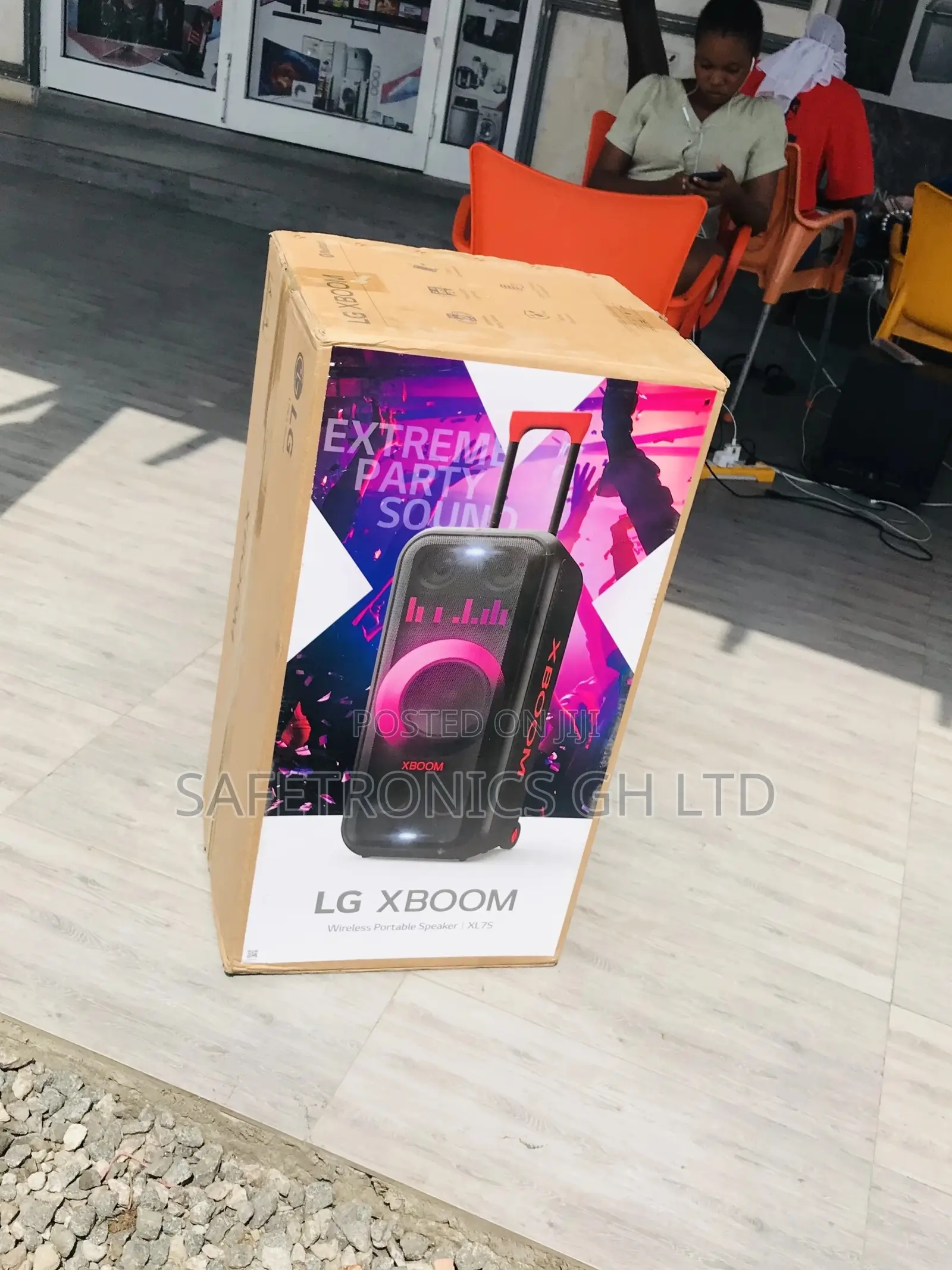 Lastest LG Black Bluetooth Electric Wireless XL7S Speaker