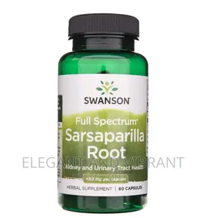 Sarsaparilla Root 450mg, 60 Capsules