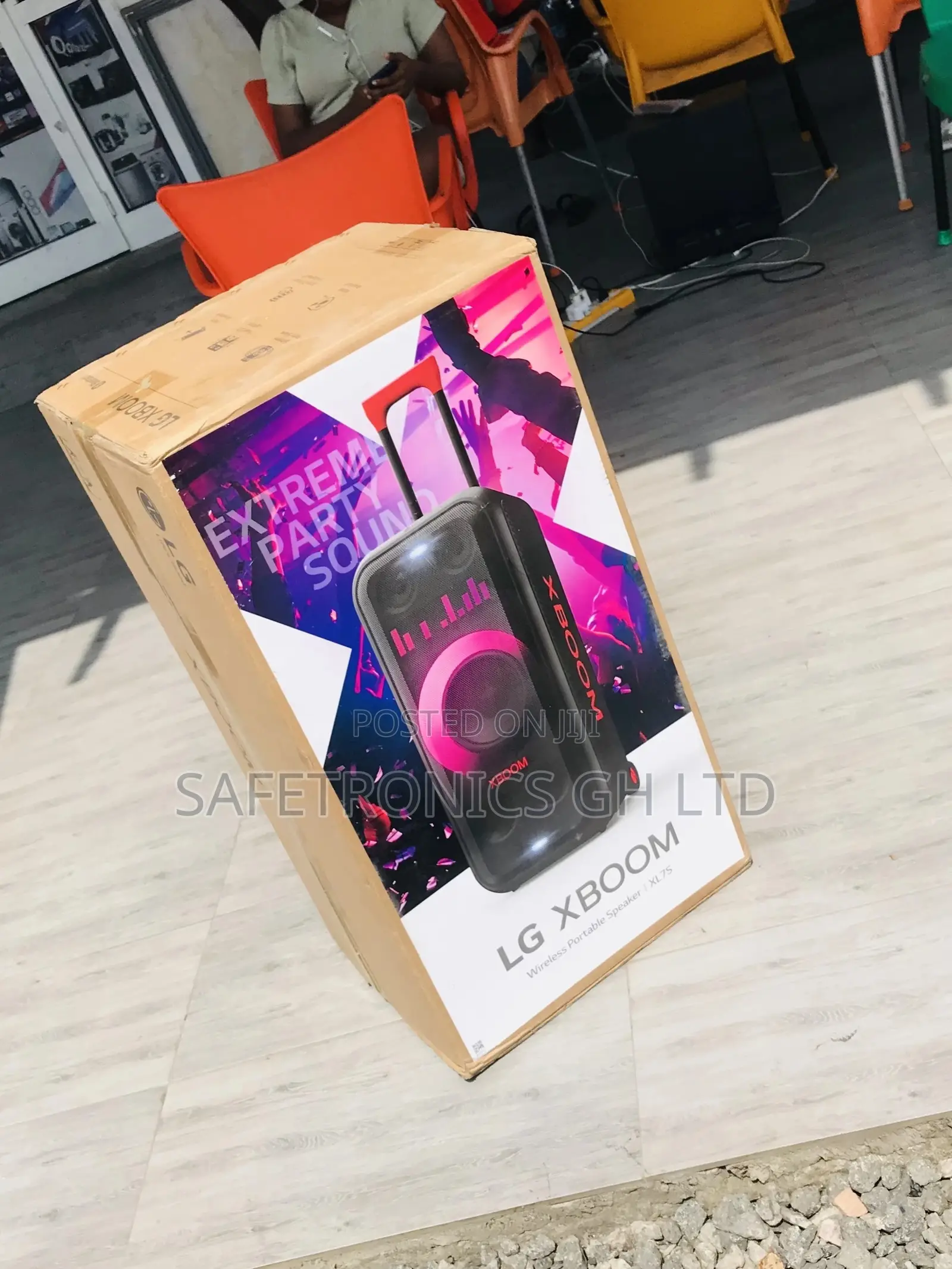 Elegant XL7S LG Black Bluetooth Electric Wireless Speaker