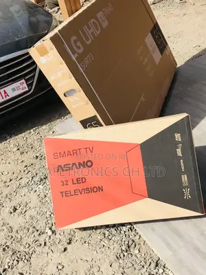 32 Inches Glossy Led Black Asano Electric Smart Tv