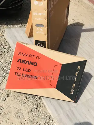 Smart Asano Black Electric 32 Inches Glossy Led Tv