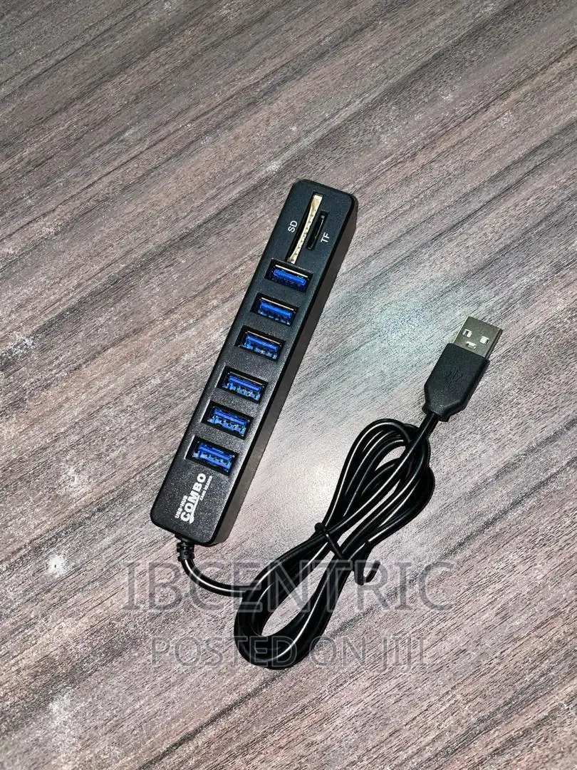 JDL USB Hub Combo Splitter