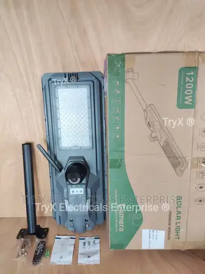 Starship Solar Surveillance Street Light + 32GB SD- 1200W