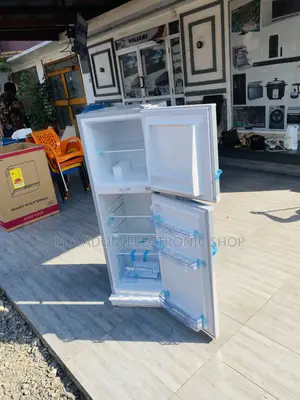 Lovely Design Zara 22TM Double Door Electric Fridge, Silver