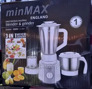 3 in 1 Silver Minmax Blender