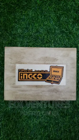 INGCO 12 PCS Router Bits Set