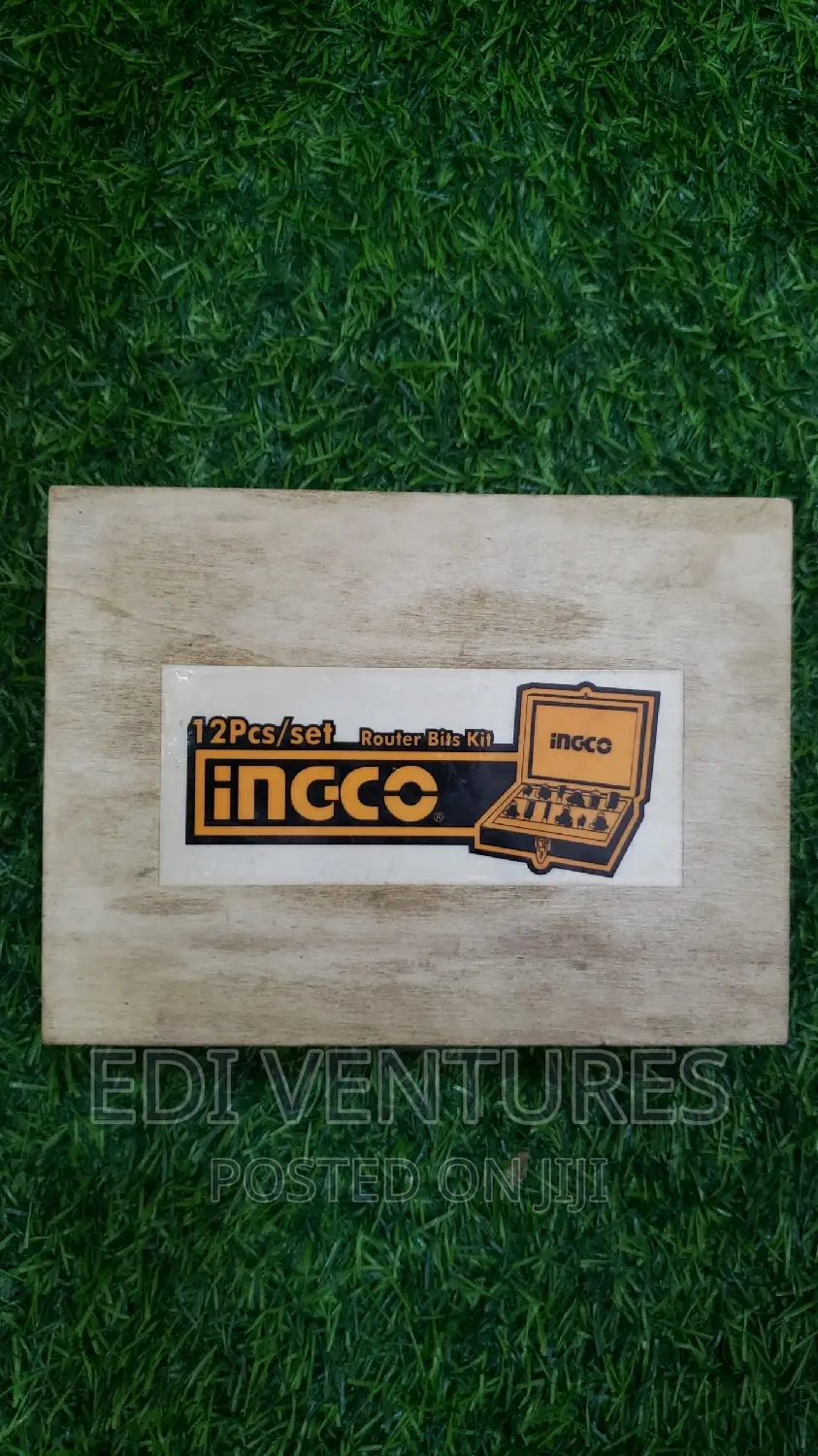 INGCO 12 PCS Router Bits Set