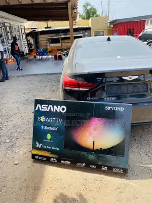 High Quality Asano 50 Inch Ultra HD Smart Led Tv,Black.