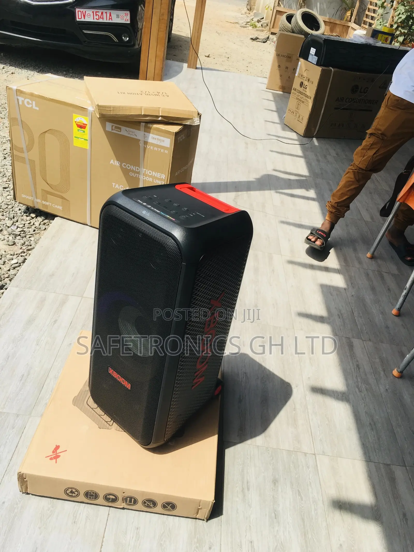 XL7S LG Black Electric Bluetooth Wireless Durable Speaker