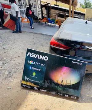Buy Original Asano 50 Inch Ultra Hd Smart Led Tv,Black.
